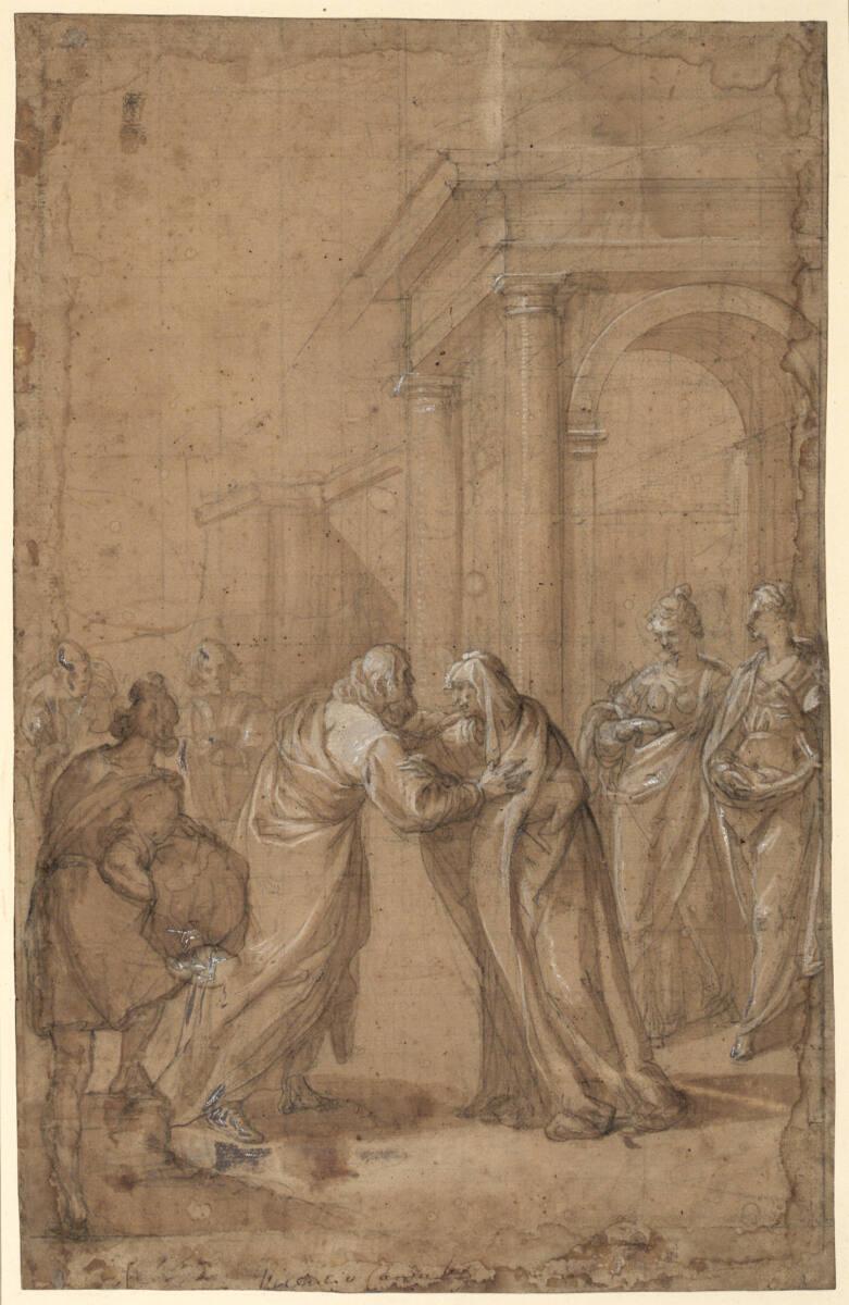 Vicente Carducho, Heimsuchung, Inv. Nr.: 25428