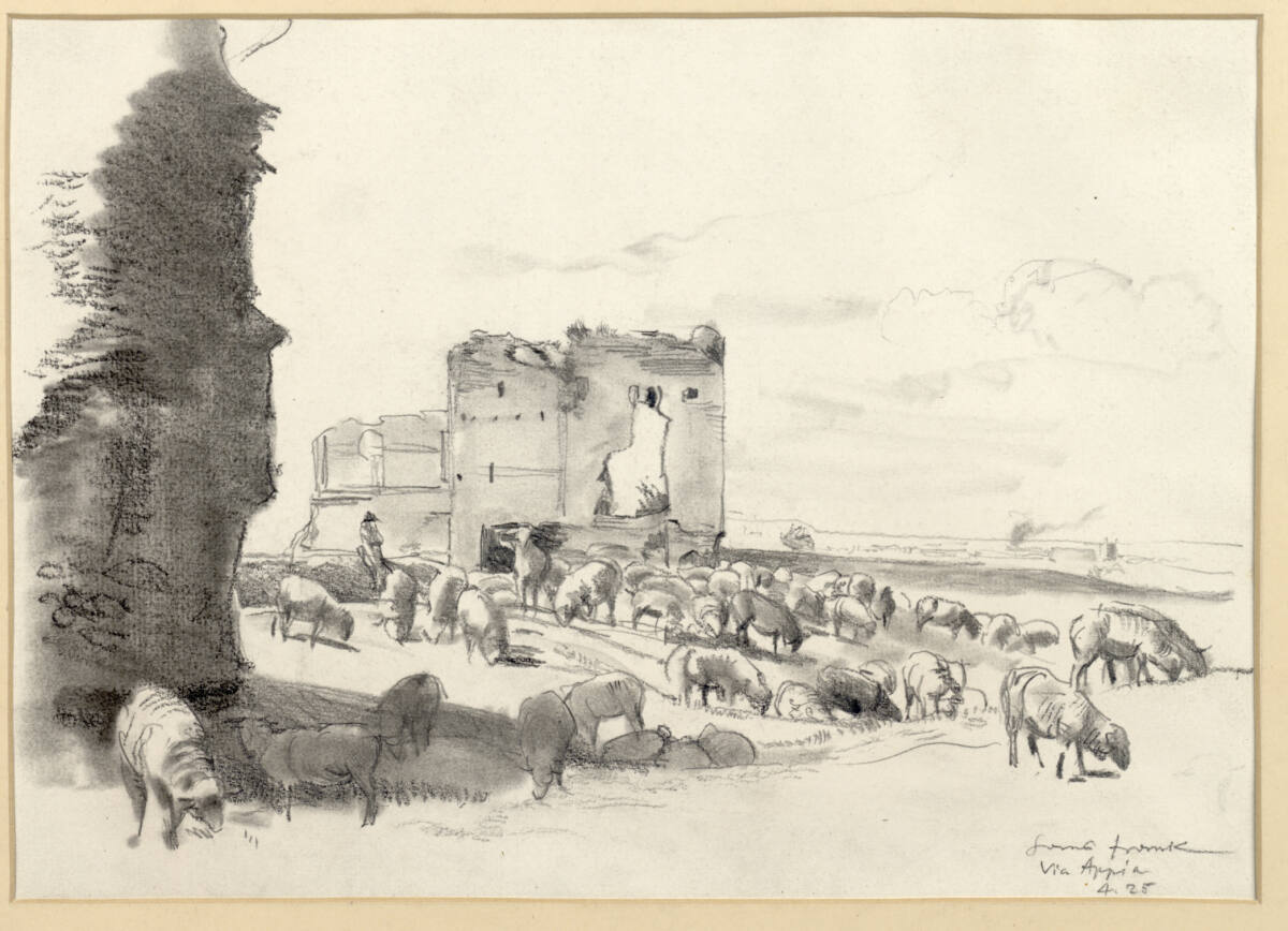 Via Appia, Hans Frank, 1925