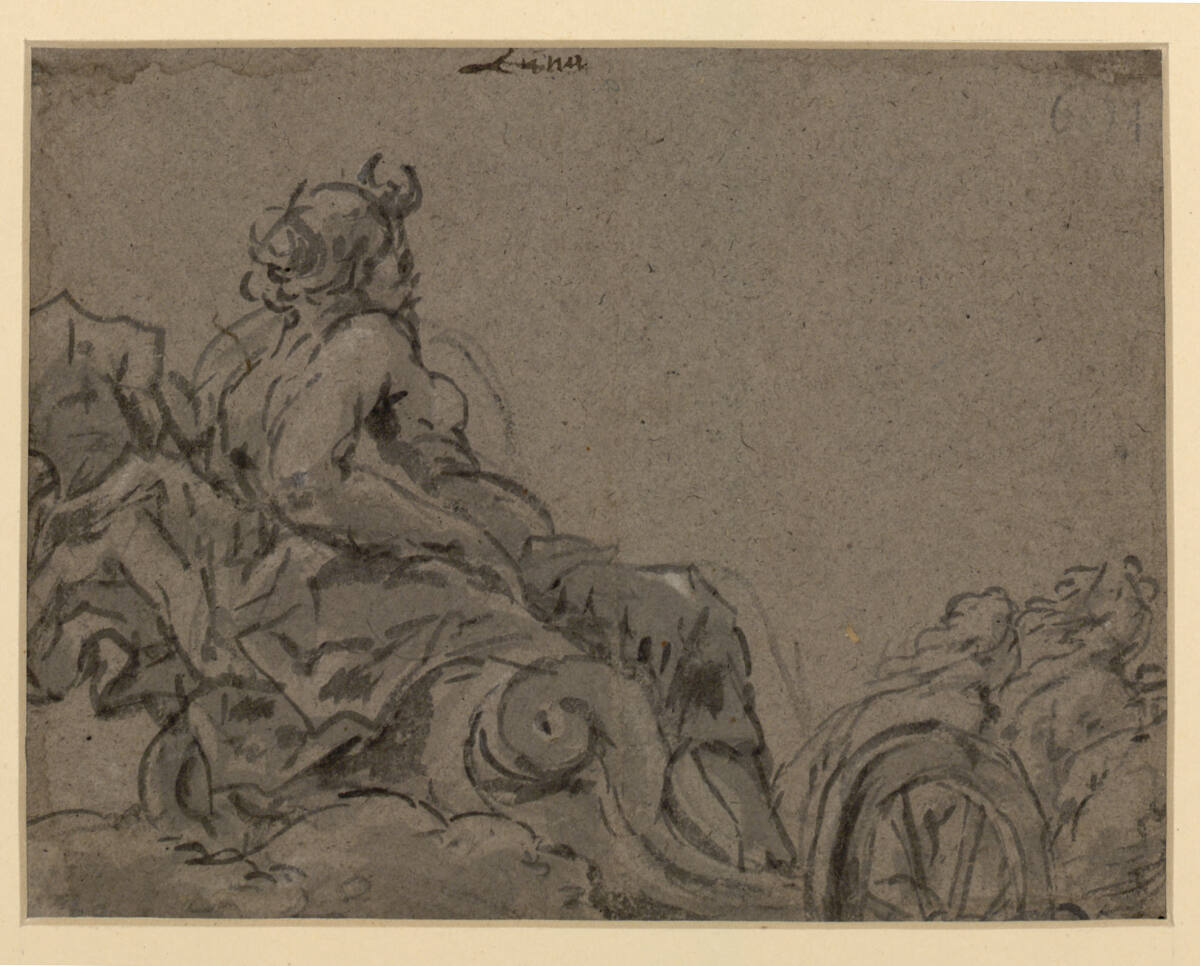 Luna auf ihrem Wagen, Leonaert Bramer