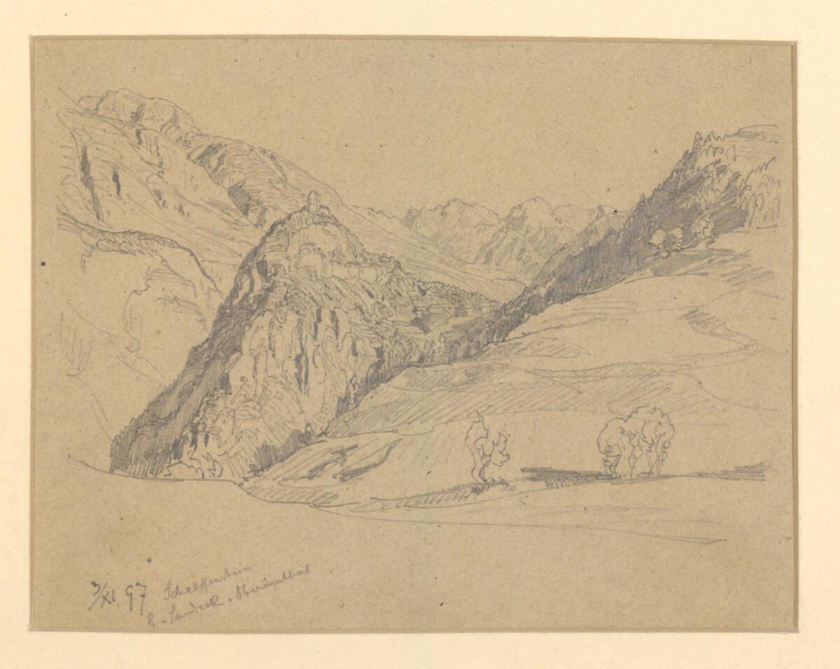 Schroffenstein (Landeck), Anton Hlavácek, 1897