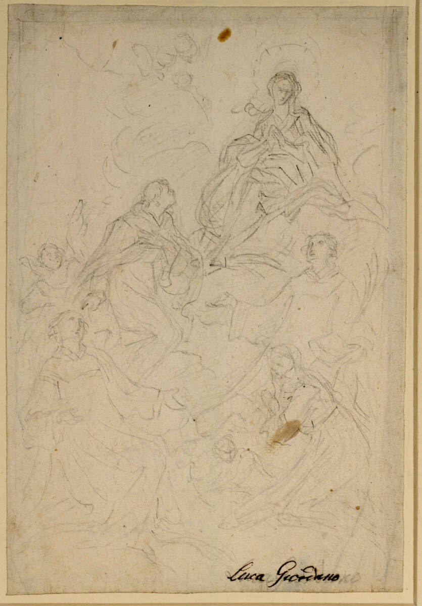 Adoration der Madonna durch Heilige, Martino Altomonte