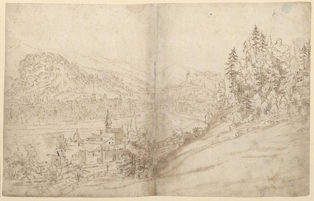 Frederik van Valckenborch, Blick auf Salzburg, Inv. Nr.: 25701