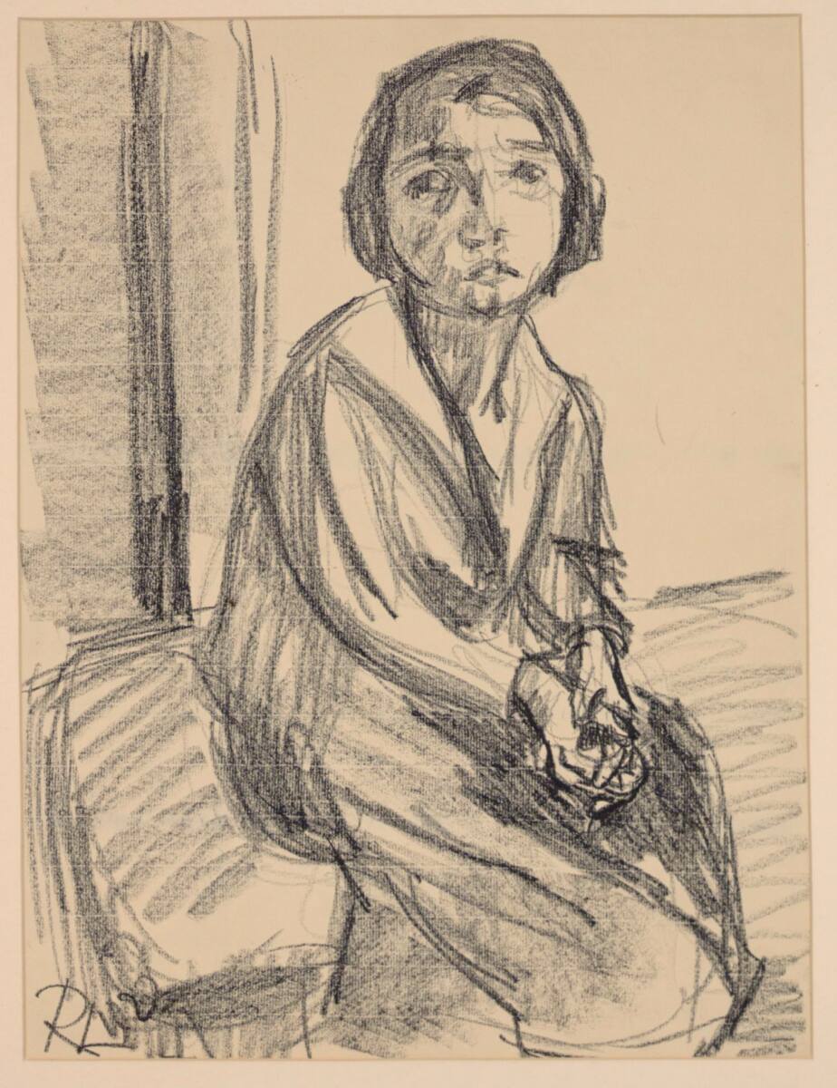 Mädchenporträt, Robert Kohl, 1922