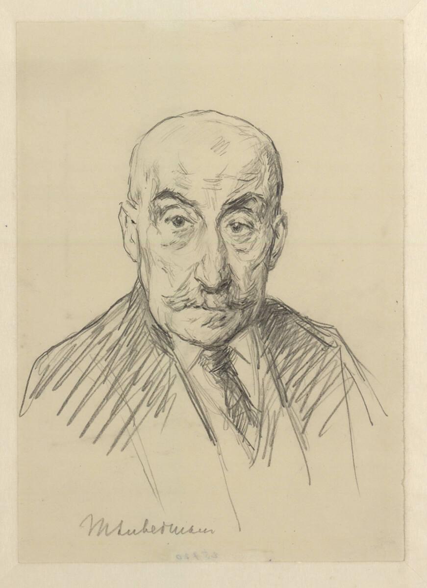Max Liebermann, Selbstbildnis, Inv. Nr.: 25720