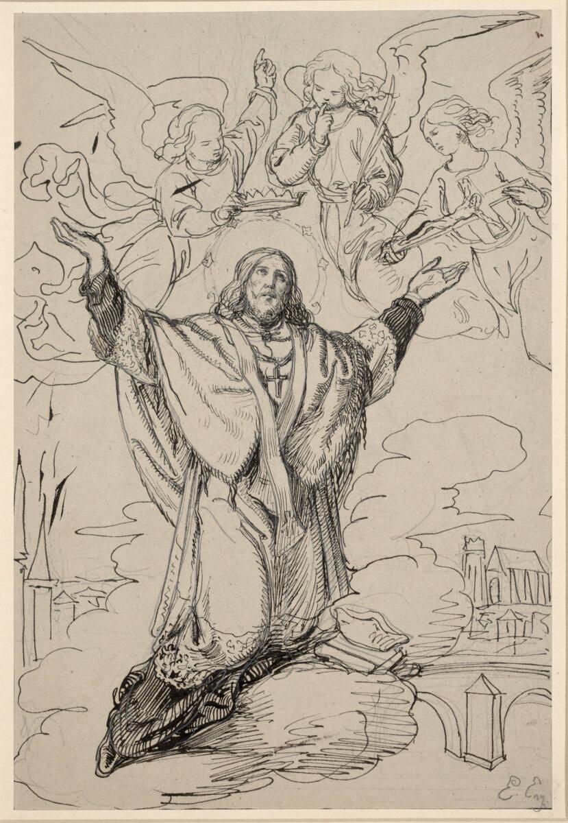 Eduard von Engerth, St. Johannes Nepomuk, Inv. Nr.: 25730
