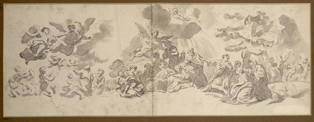 Bartolomeo Altomonte, Das Kreuz als Retter und Stütze der Menschheit (Religiöse Allegorie), Inv…