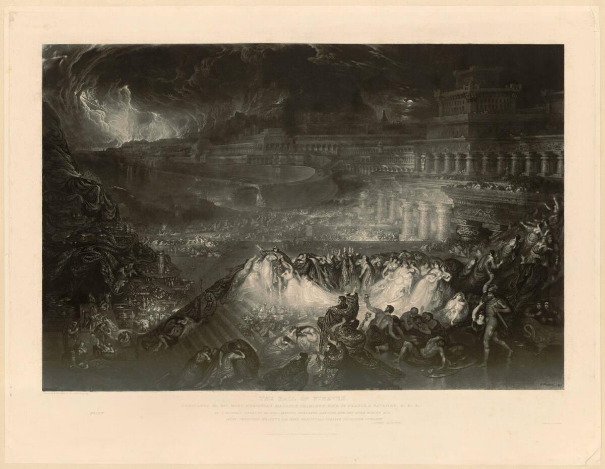 John Martin, The Fall of Nineveh, Inv. Nr.: DG2005/3504
