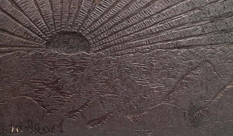 Trude Waehner, Aus der Serie "Creazione e Annientamento": Secondo giorno - Hyperion, Gaia e Pon…