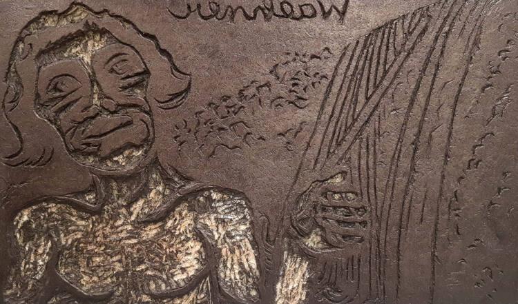Trude Waehner, Aus der Serie "Creazione e Annientamento": Mosé - Dionysos, Inv. Nr.: HO2017/43