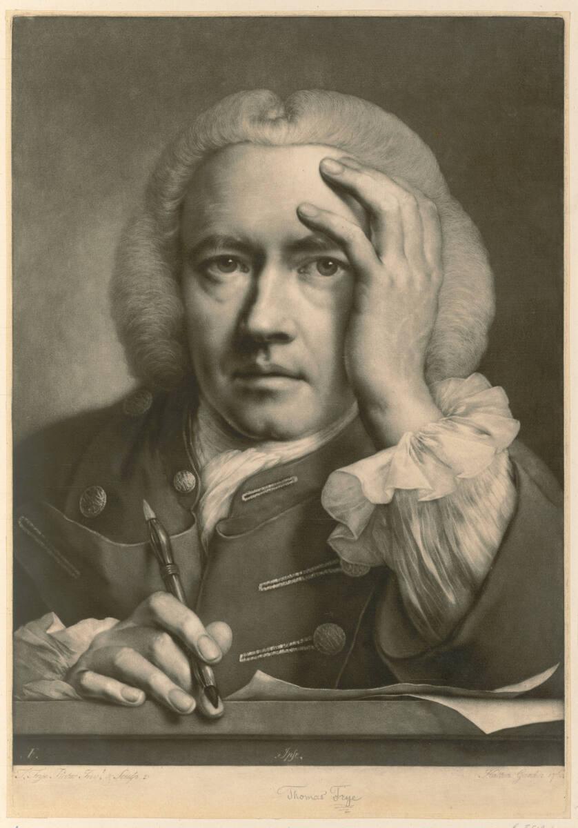 Thomas Frye, Selbstbildnis, Inv. Nr.: DG2017/221