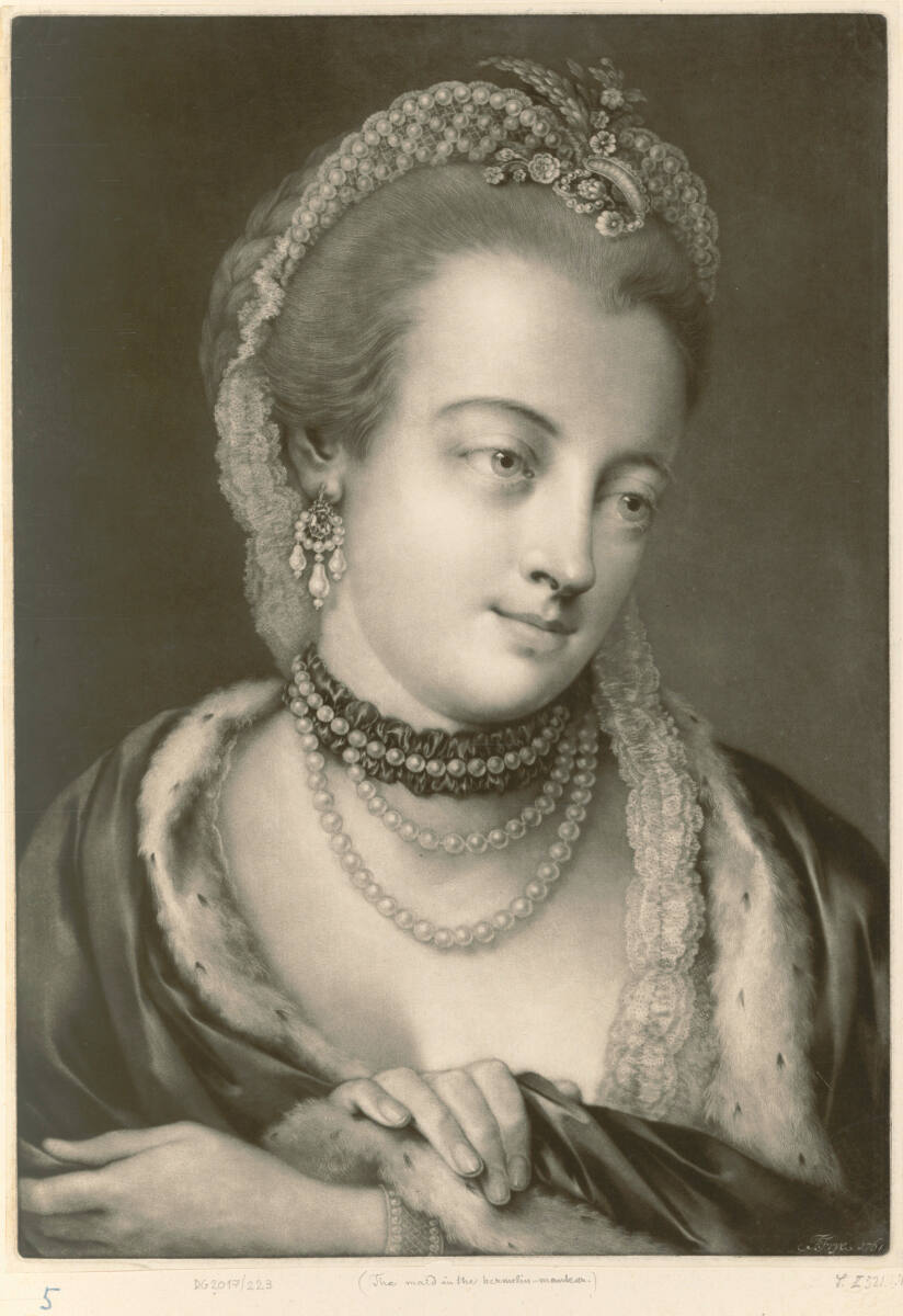 Maria Gunning, Duchess of Argyll (?), Thomas Frye, 1761