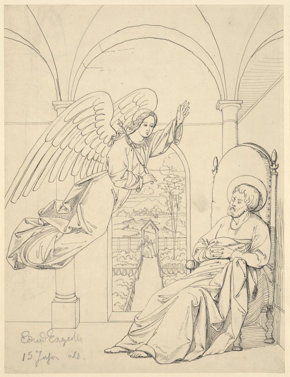 Eduard von Engerth, Der Traum Josephs, Inv. Nr.: 25890
