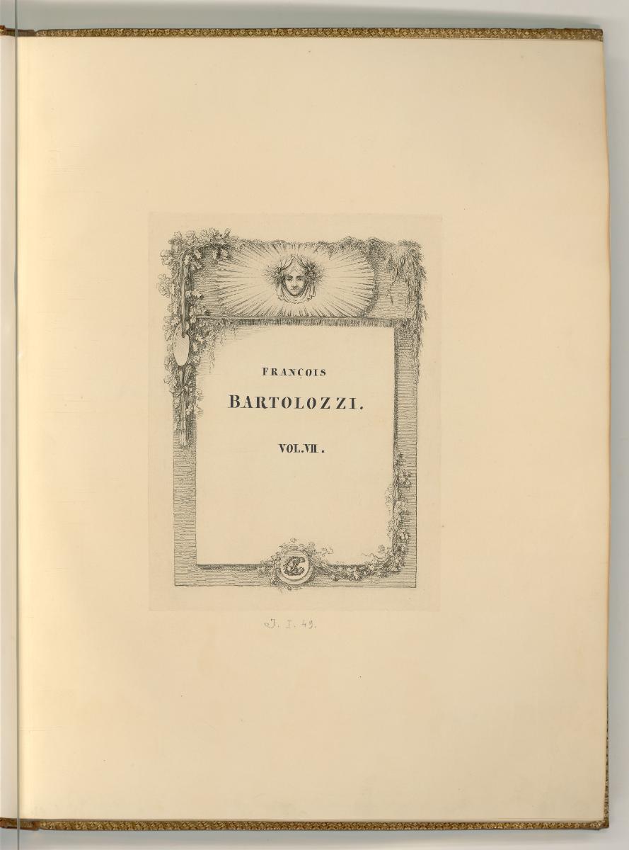 Francesco Bartolozzi, Francesco Bartolozzi, Vol. 7, Francois Bartolozzi Vol. VII., Inv. Nr.: It…