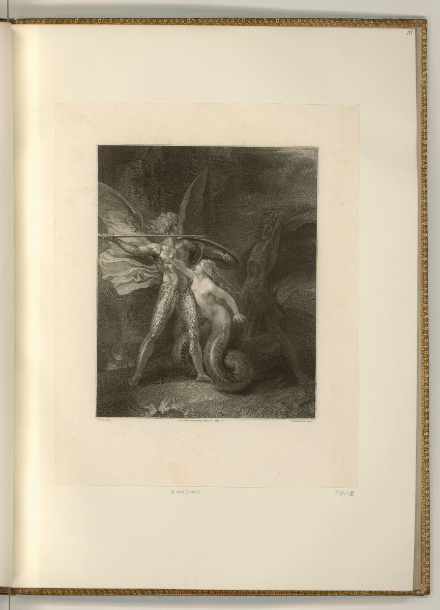 Francesco Bartolozzi, Francesco Bartolozzi, Vol. 7, Satan, Sünde und Tod, Inv. Nr.: Italien nac…
