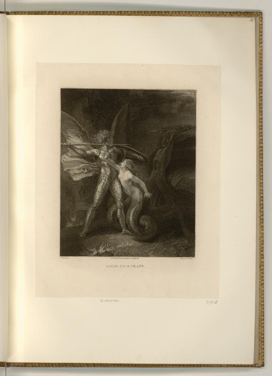 Francesco Bartolozzi, Francesco Bartolozzi, Vol. 7, Satan, Sünde und Tod, Inv. Nr.: Italien nac…