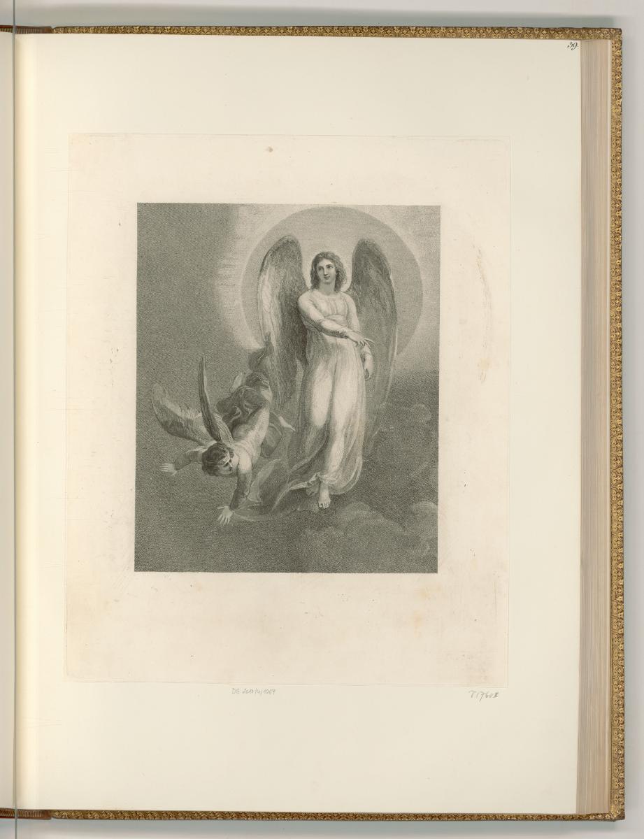 Francesco Bartolozzi, Francesco Bartolozzi, Vol. 7, Uriel und Satan, Inv. Nr.: Italien nach Sek…