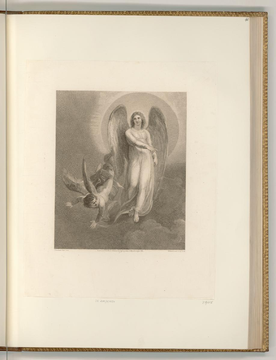 Francesco Bartolozzi, Francesco Bartolozzi, Vol. 7, Uriel und Satan, Inv. Nr.: Italien nach Sek…