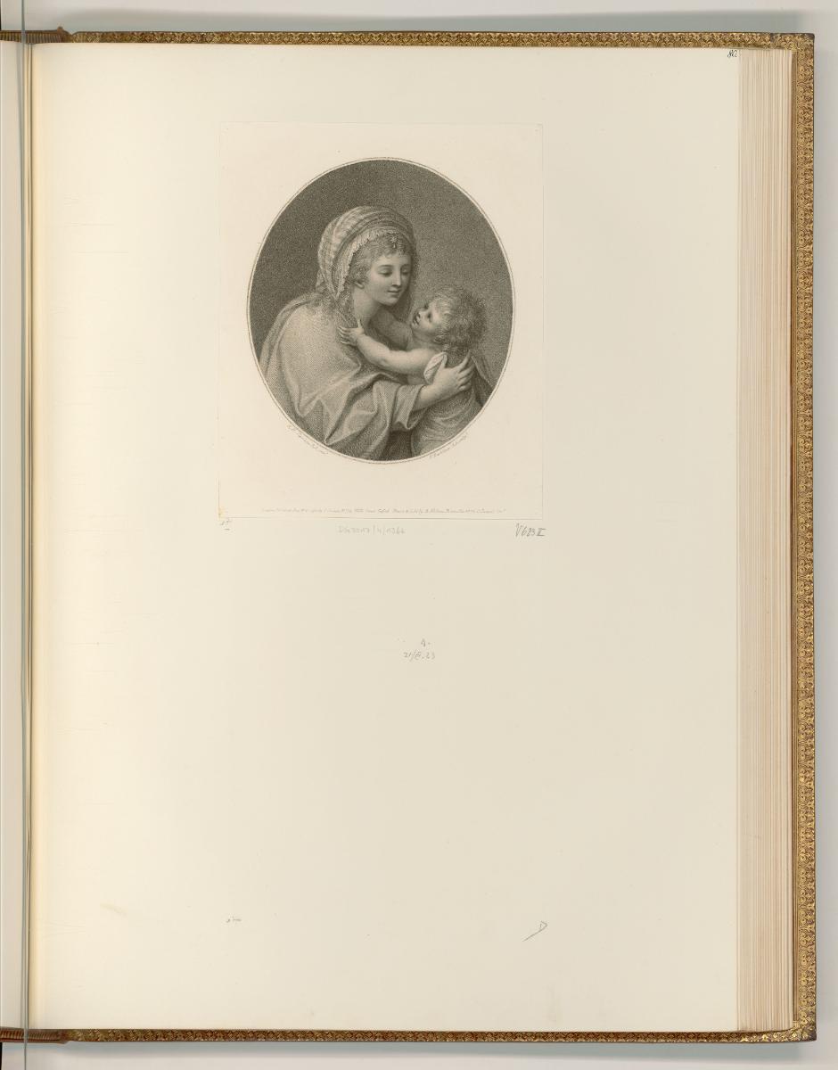 Francesco Bartolozzi, Francesco Bartolozzi vol. 9, Maternal Happiness, Inv. Nr.: Italien nach S…