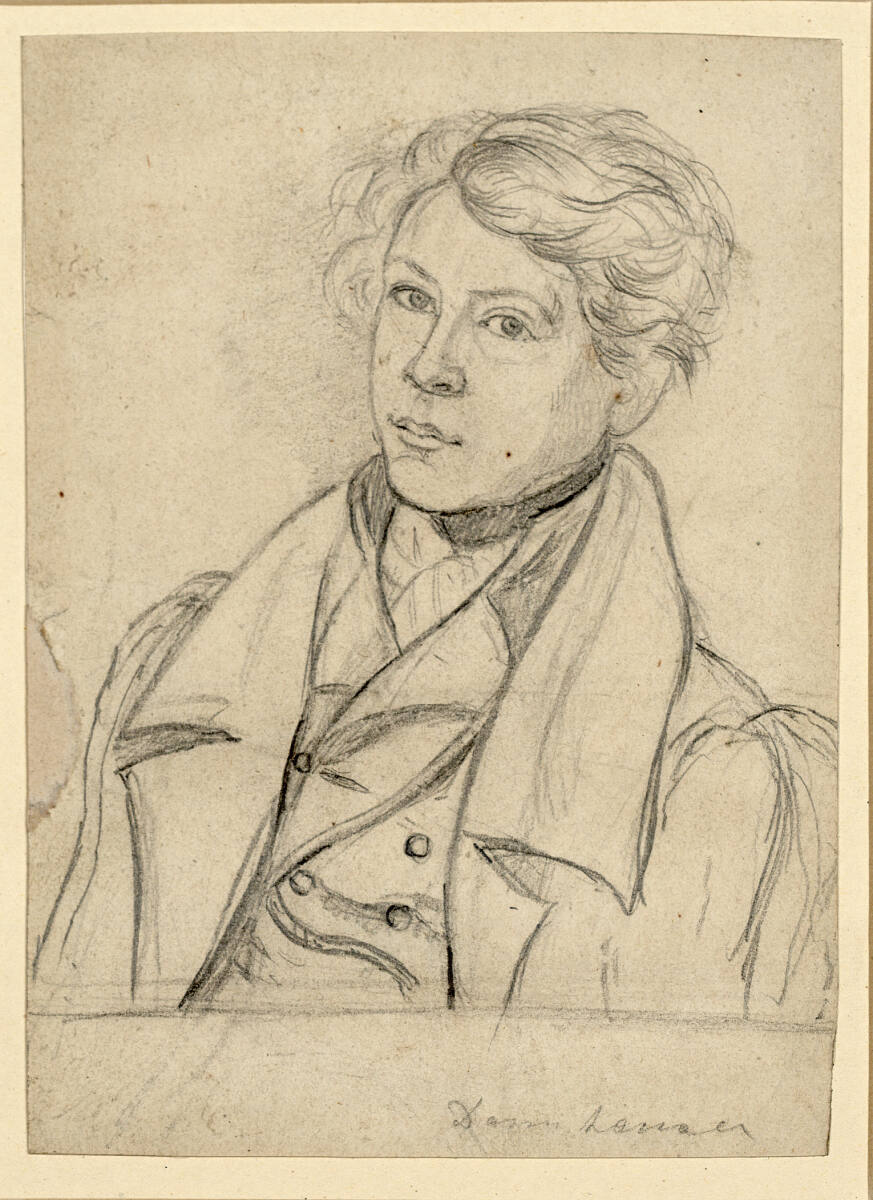 Herrenbildnis (Karl Danhauser ?), Josef Danhauser, 1830