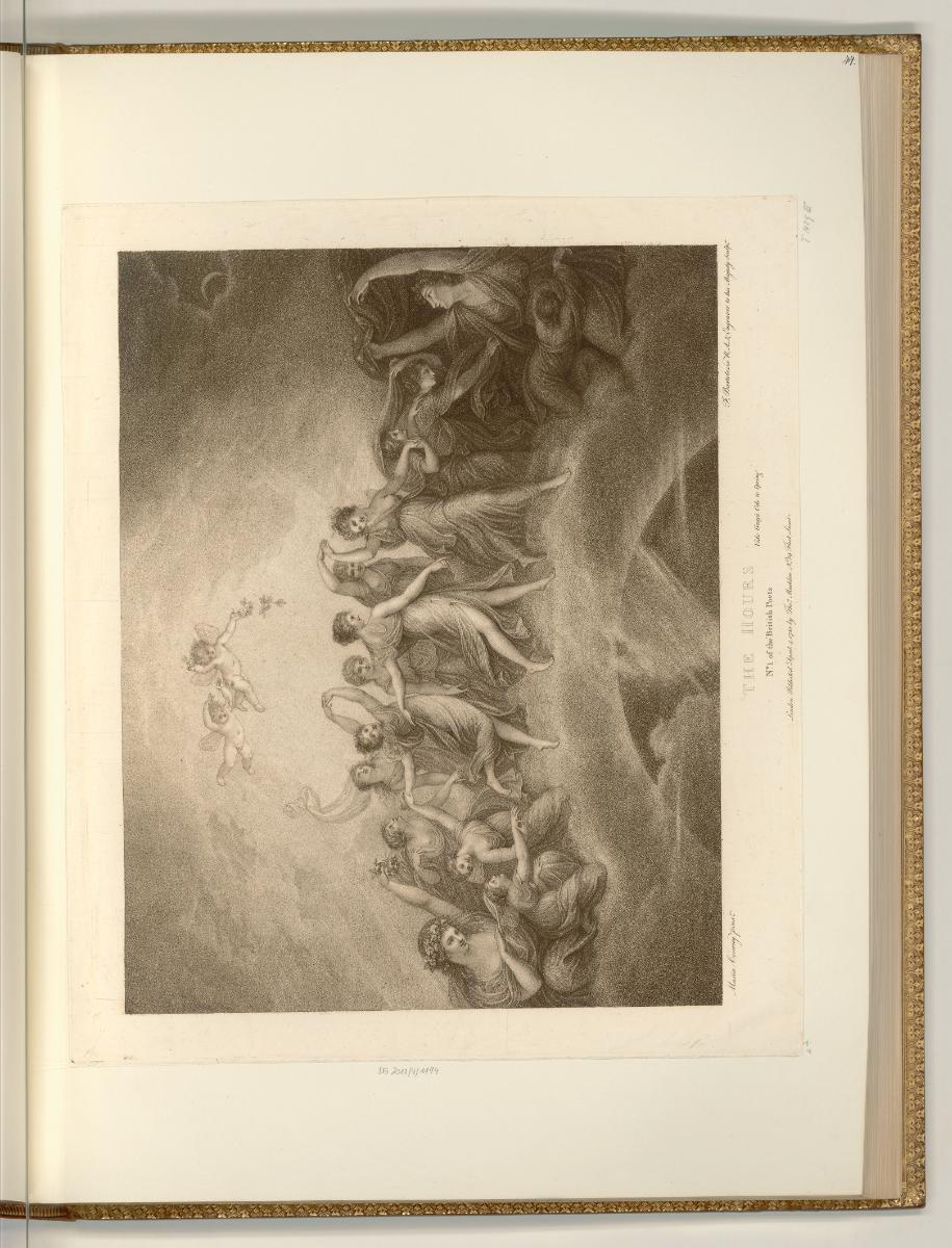 Francesco Bartolozzi, Francesco Bartolozzi vol. 8, The Hours, Inv. Nr.: Italien nach Sektionen …