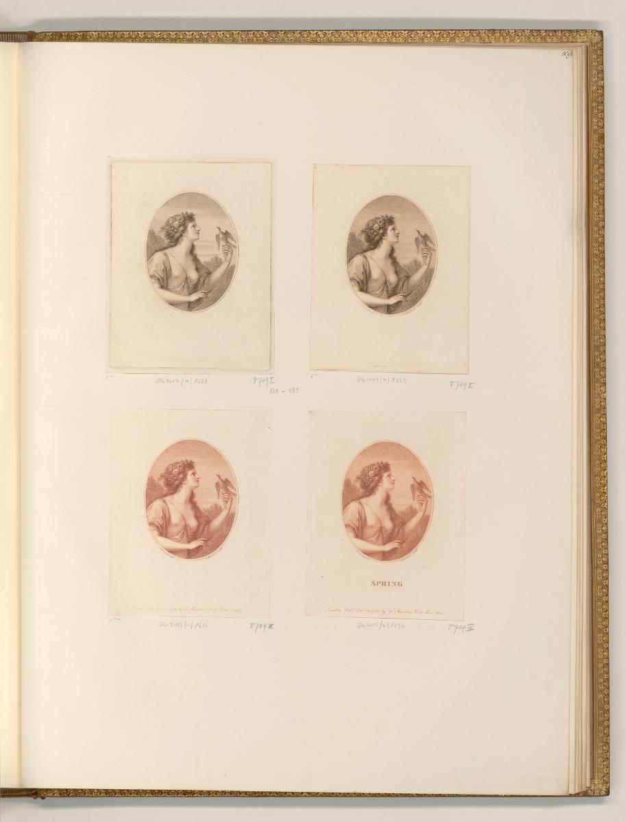 Francesco Bartolozzi, Francesco Bartolozzi vol. 10, Frühling, Inv. Nr.: Italien nach Sektionen …