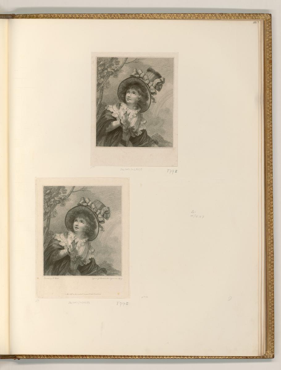 Francesco Bartolozzi, Francesco Bartolozzi vol. 10, Frühling, Inv. Nr.: Italien nach Sektionen …