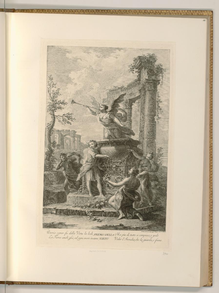 Francesco Bartolozzi, Francesco Bartolozzi vol. 10, Premio della virtu, Inv. Nr.: Italien nach …