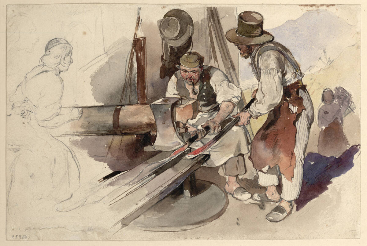 Die Sensenschmiede, Friedrich Treml