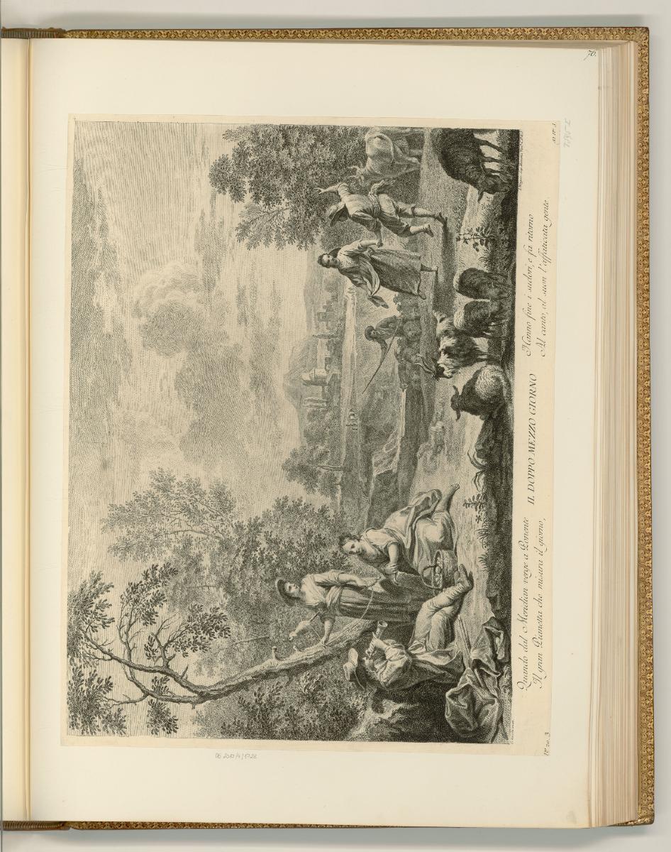 Francesco Bartolozzi vol. 11, Der Nachmittag, Inv. Nr.: Italien nach Sektionen I/53, It/I/53/76