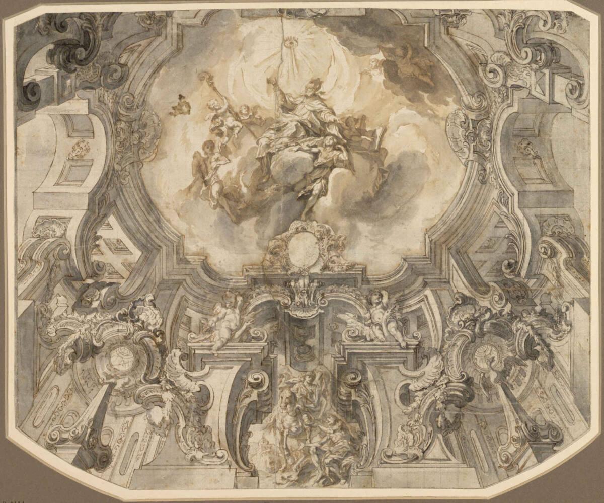 Franz Karl Palko, Glorie des heiligen Martin, Inv. Nr.: 26004