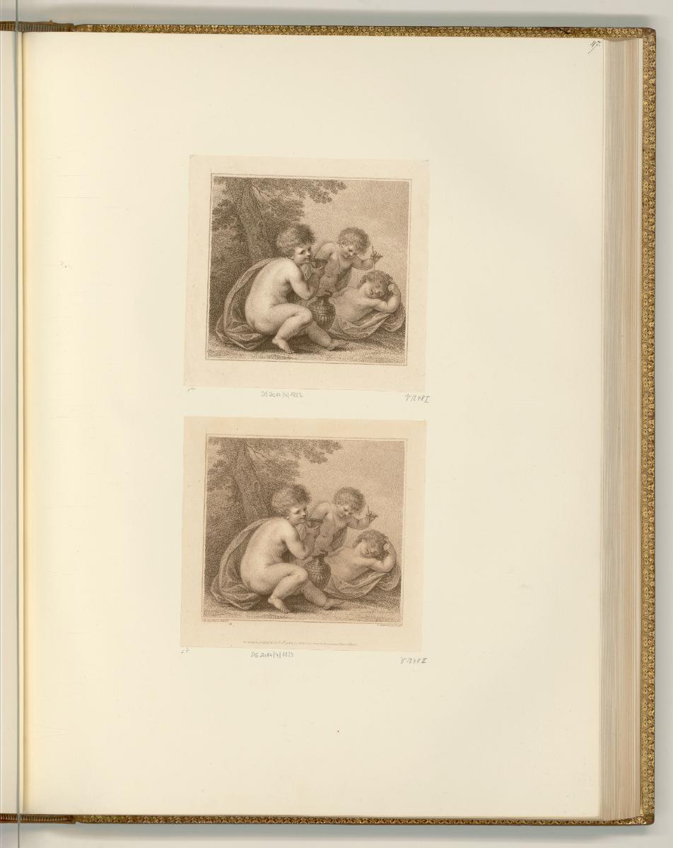 Francesco Bartolozzi vol. 12, Bacchnalian boys, Inv. Nr.: Italien nach Sektionen I/54, It/I/54/…