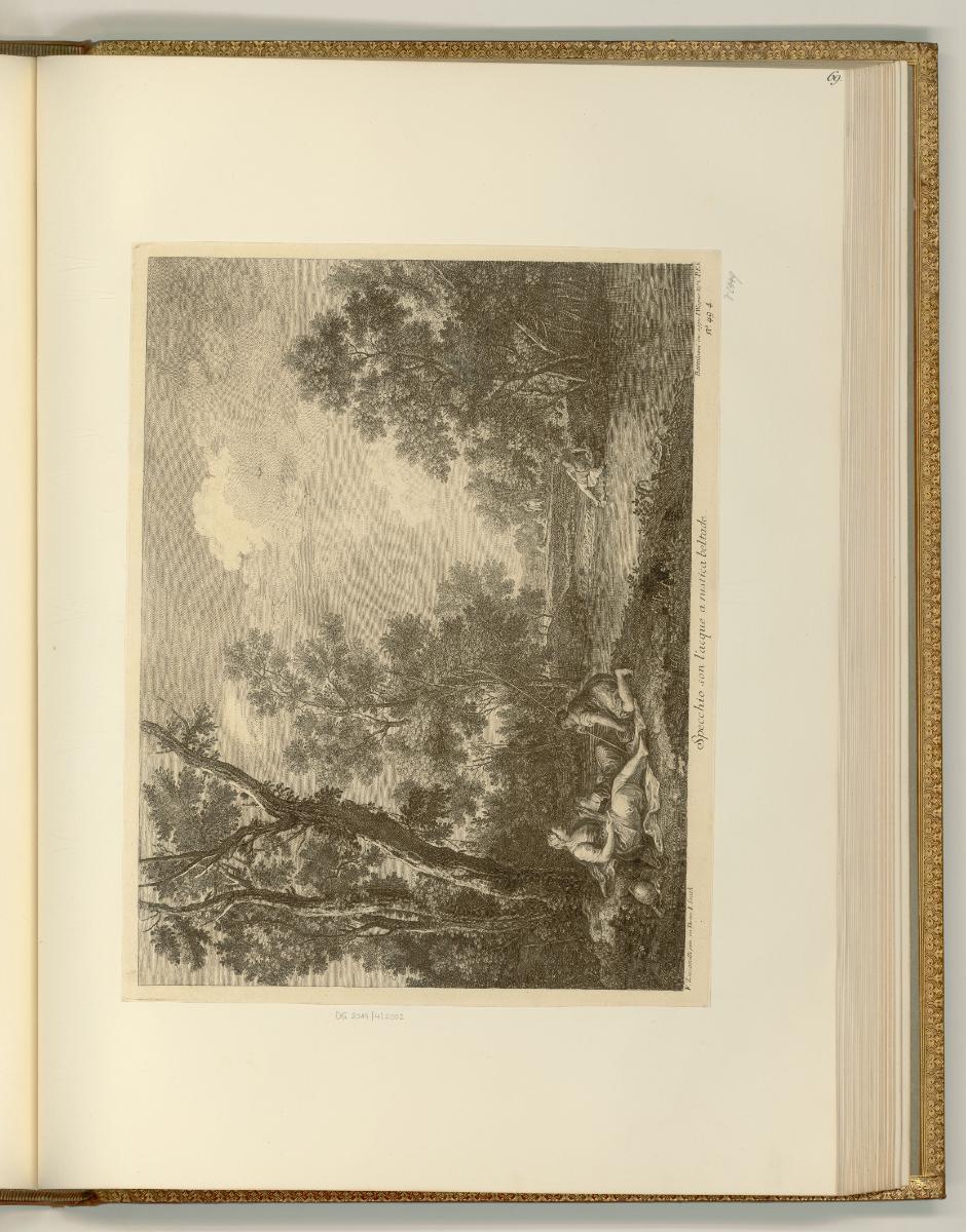 Francesco Bartolozzi, François Bartolozzi. Vol. XIII., Landschaft, Inv. Nr.: Italien nach Sekti…