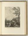 François Bartolozzi. Vol. XIII., Ländliche Szene am Wasser, Inv. Nr.: Italien nach Sektionen I/…