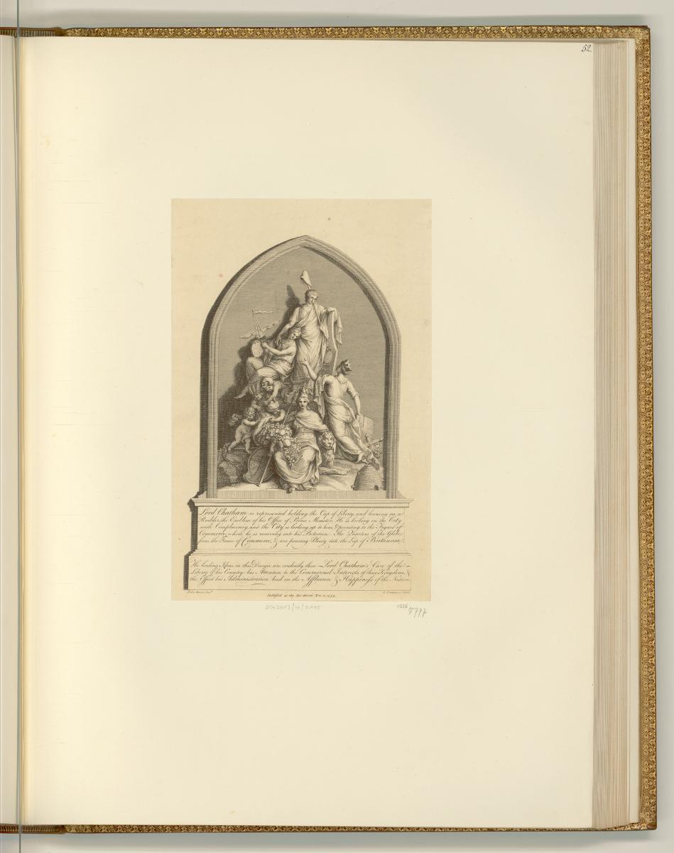 Francesco Bartolozzi, Francesco Bartolozzi vol. 14, William Earl of Chatham, Inv. Nr.: Italien …