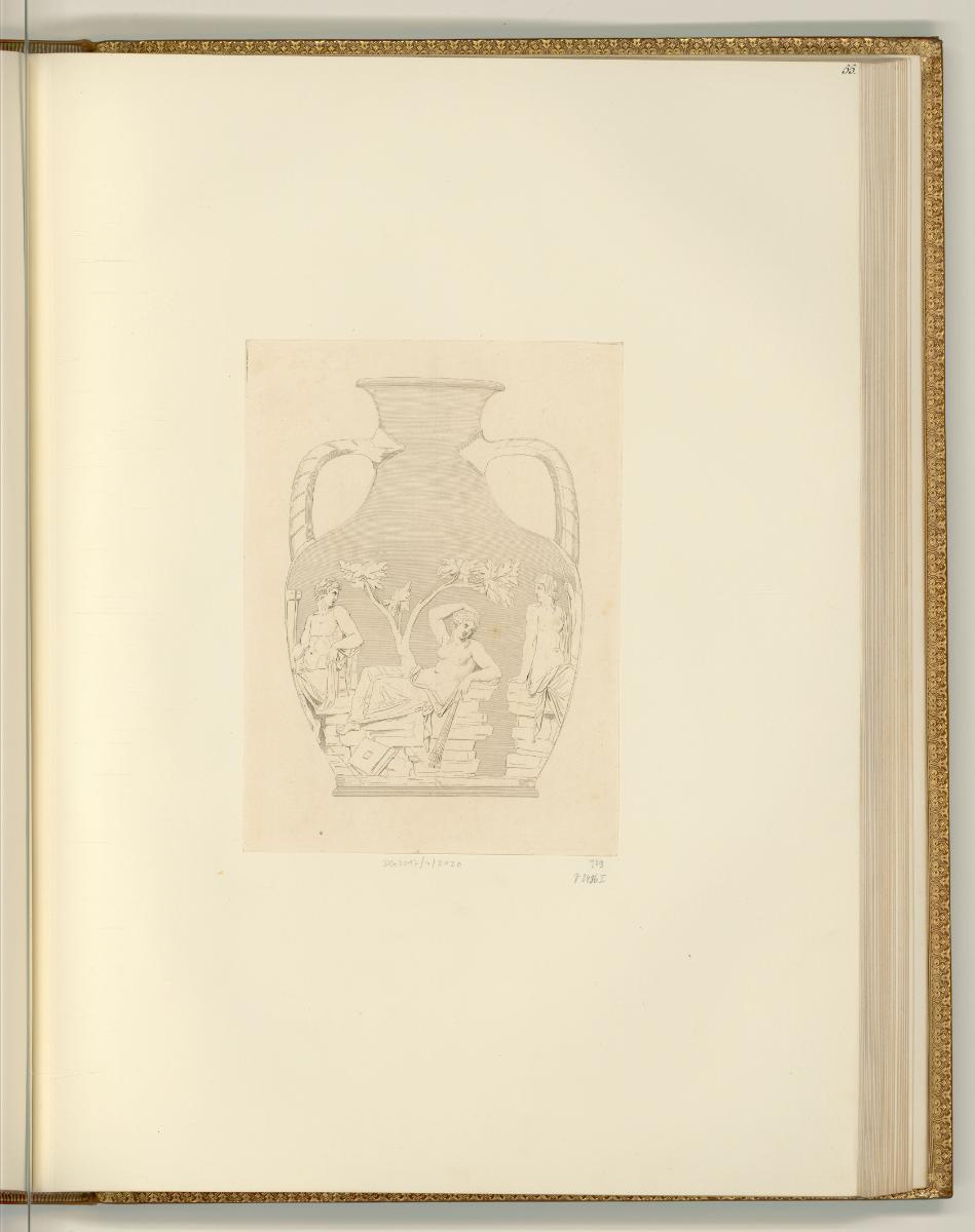Francesco Bartolozzi vol. 14, Portlandvase mit Thetis, Peleus und Poseidon, Inv. Nr.: Italien n…