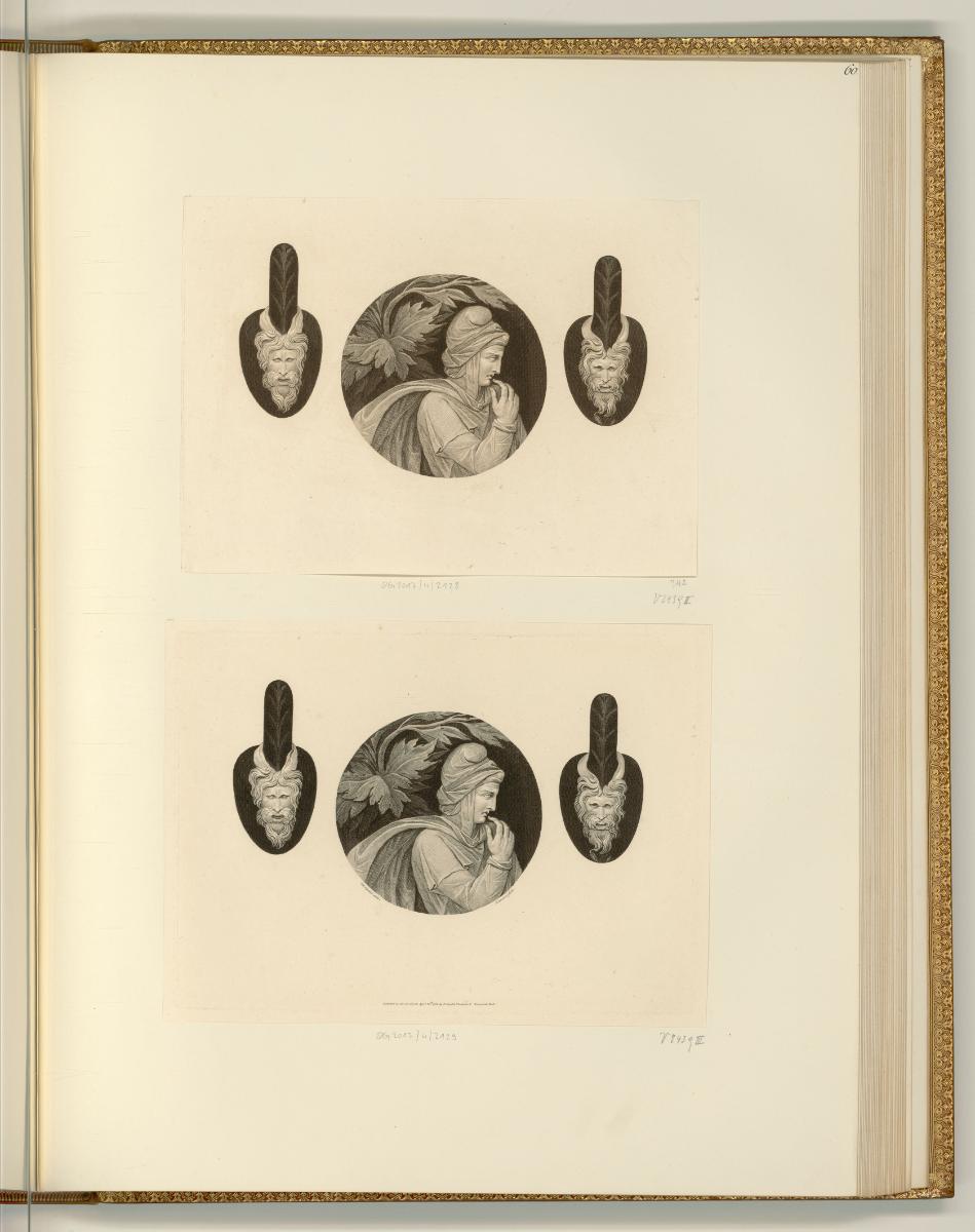 Francesco Bartolozzi, Francesco Bartolozzi vol. 14, Portlandvase, Inv. Nr.: Italien nach Sektio…