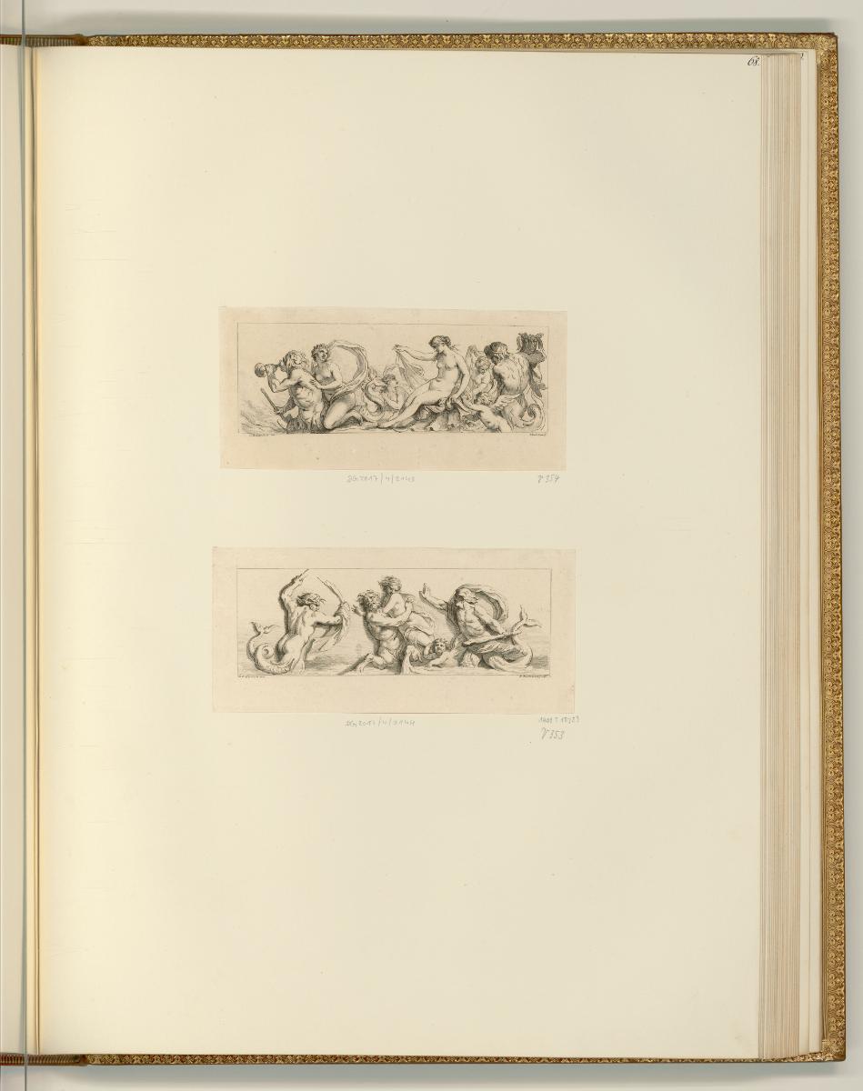 Francesco Bartolozzi, Francesco Bartolozzi vol. 14, Entführung und Triumph der Amphitrite, Inv.…