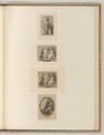François Bartolozzi. Vol. XV., Muse mit Lyra, Diana, Personifikation mit Wappen, Inv. Nr.: Ital…