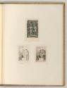 François Bartolozzi. Vol. XV., Zelt mit Familie (Peau-Rouge); Frontispiz, Inv. Nr.: Italien nac…