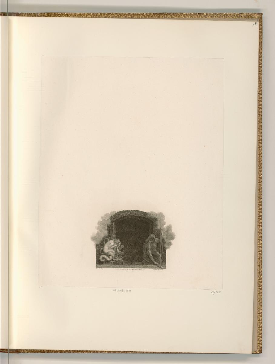 Francesco Bartolozzi vol. 16, Sin and Death (Buchillustration), Inv. Nr.: Italien nach Sektione…