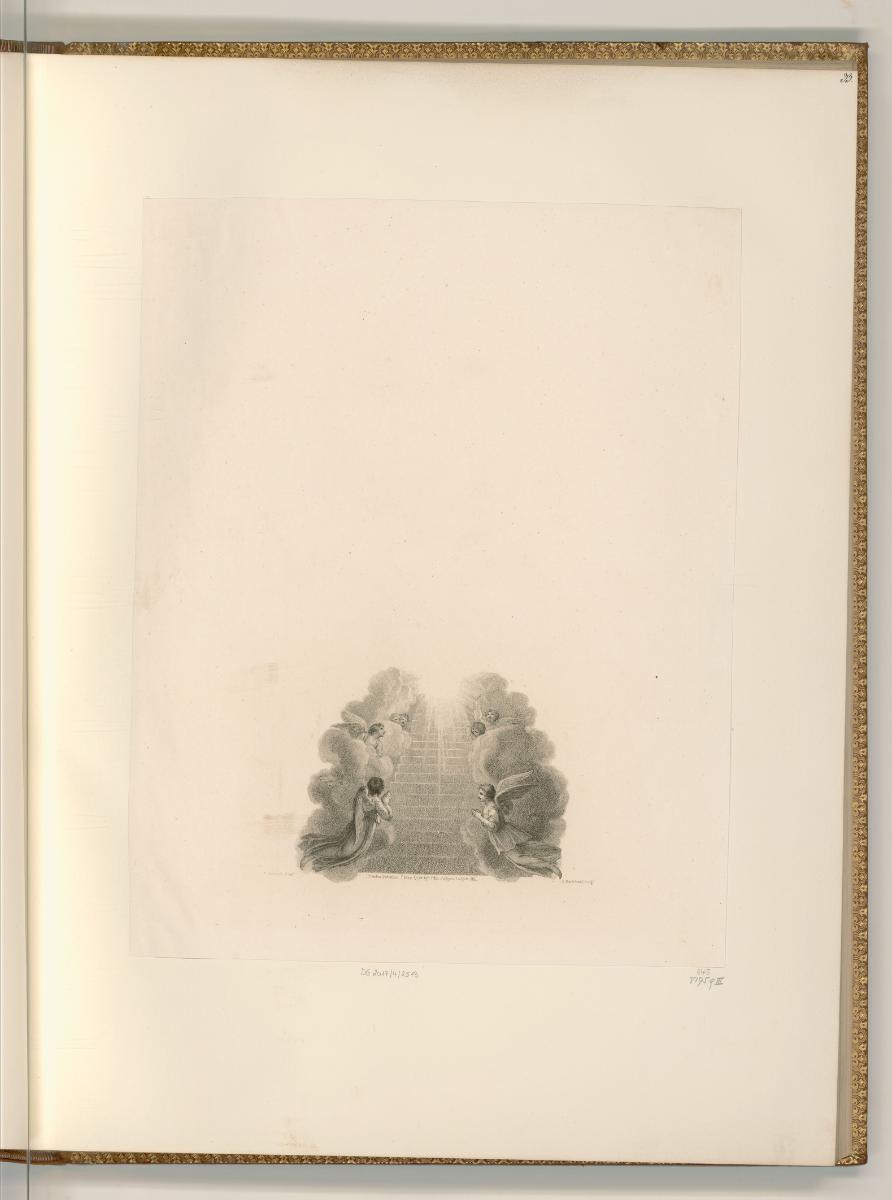 Francesco Bartolozzi vol. 16, Vigenette, Himmelstor, Inv. Nr.: Italien nach Sektionen I/58, It/…
