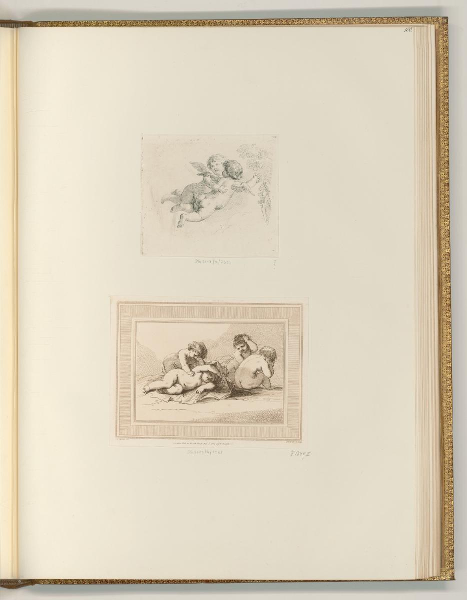 Francesco Bartolozzi vol. 17, Putti, Inv. Nr.: Italien nach Sektionen I/59, It/I/59/100