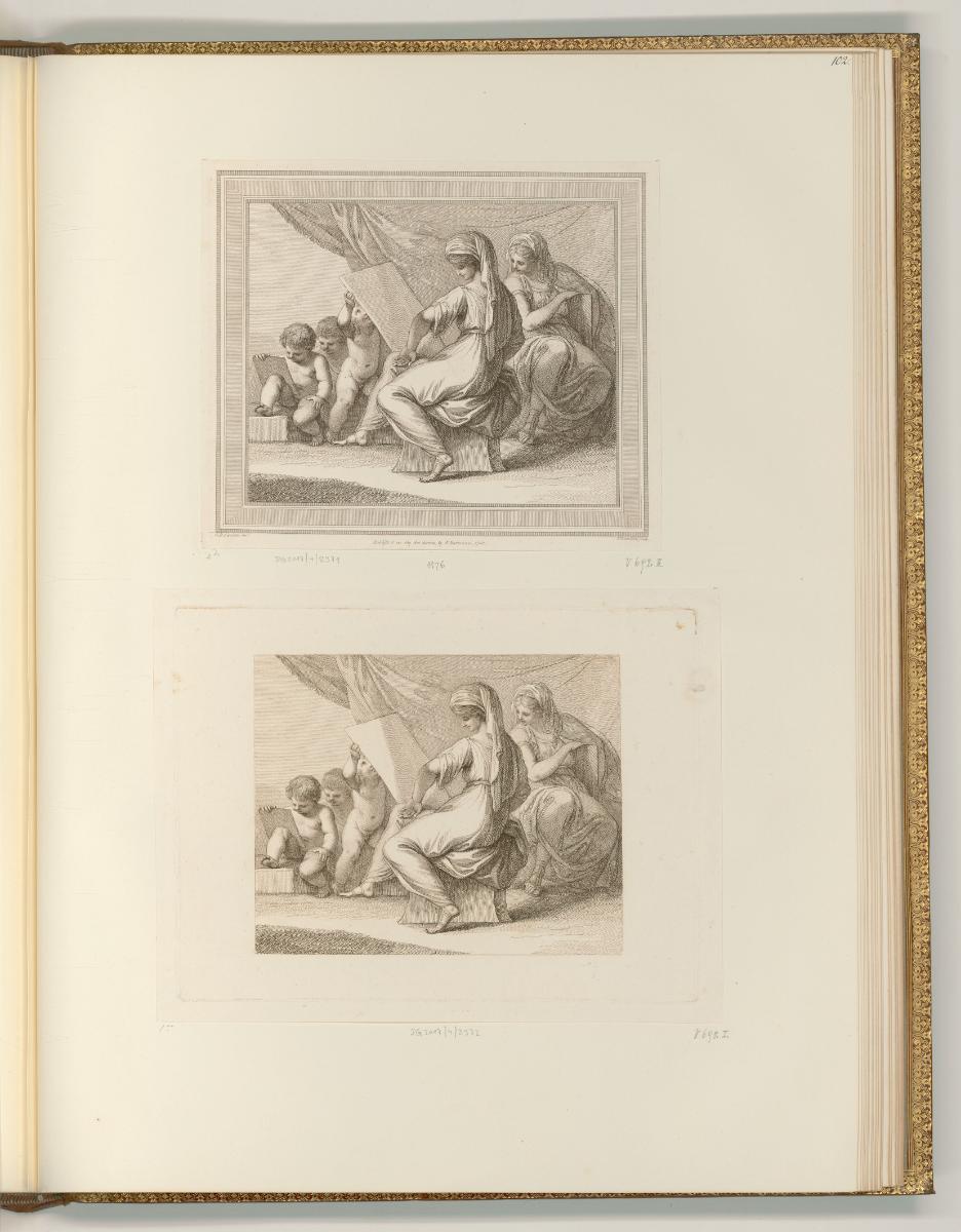 Francesco Bartolozzi vol. 17, La Peinture et la Gravure, Inv. Nr.: Italien nach Sektionen I/59,…