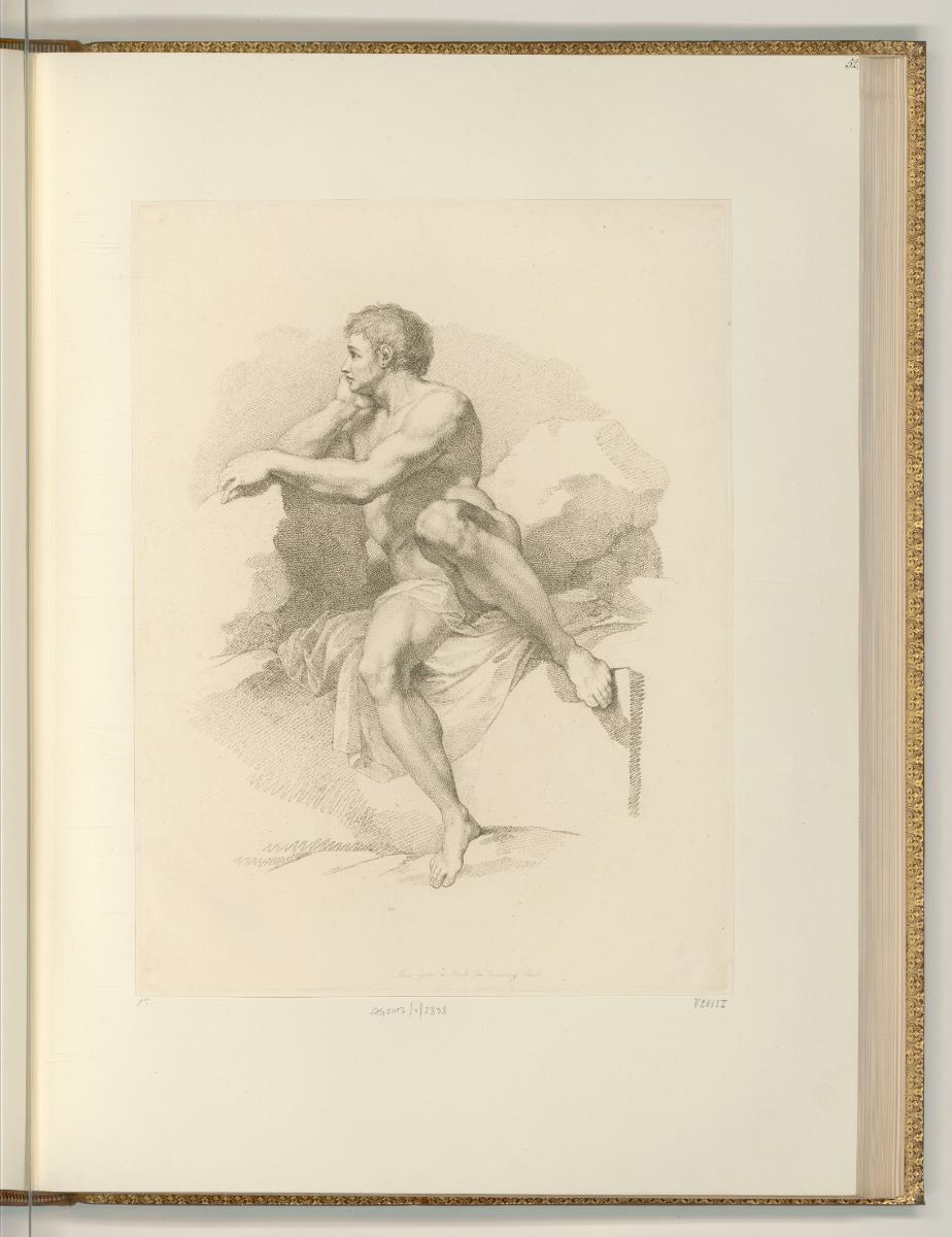 Francesco Bartolozzi vol. 17, Junger Mann, Inv. Nr.: Italien nach Sektionen I/59, It/I/59/52
