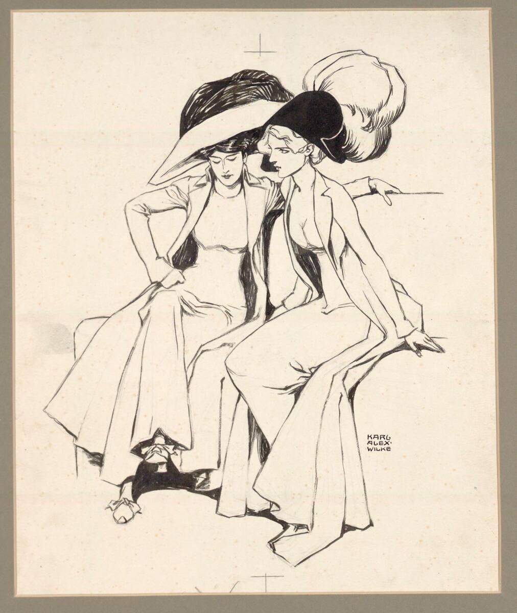 Karl Alexander Wilke, Weiber, Inv. Nr.: 26098