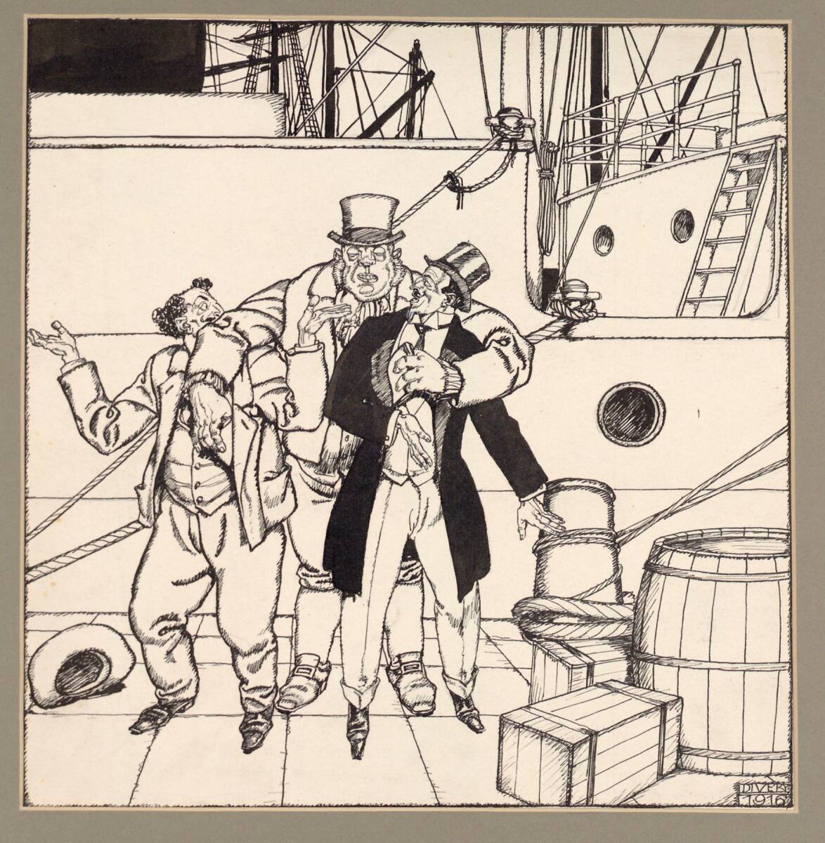 Der Marder, József Divéky, 1916