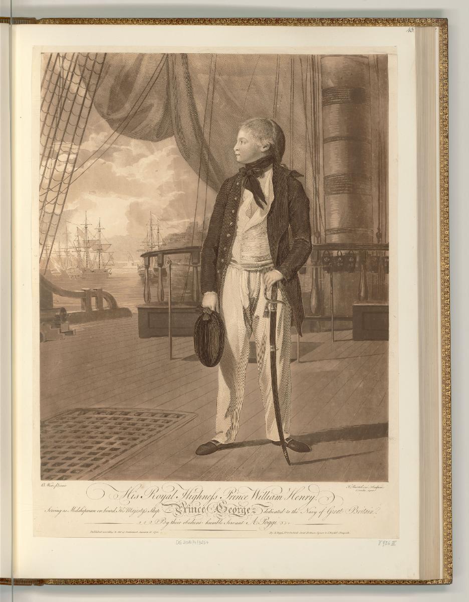Francesco Bartolozzi vol. 19, His Royal Highness, Prince William Henry, Inv. Nr.: Italien nach …