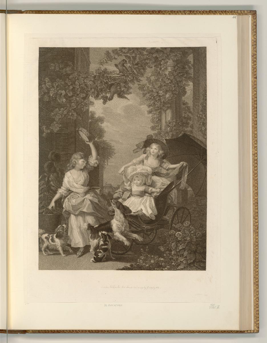 Francesco Bartolozzi vol. 19, Their Royal Highnesses the Princesses Mary, Sophia and Amelia, In…