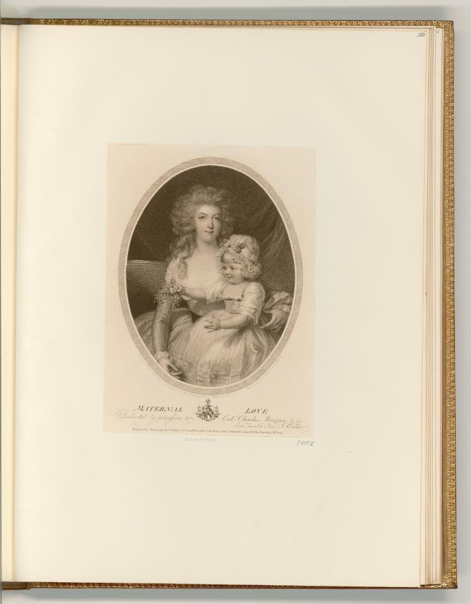 Francesco Bartolozzi vol. 20, Maternal Love, Inv. Nr.: Italien nach Sektionen I/62, It/I/62/113