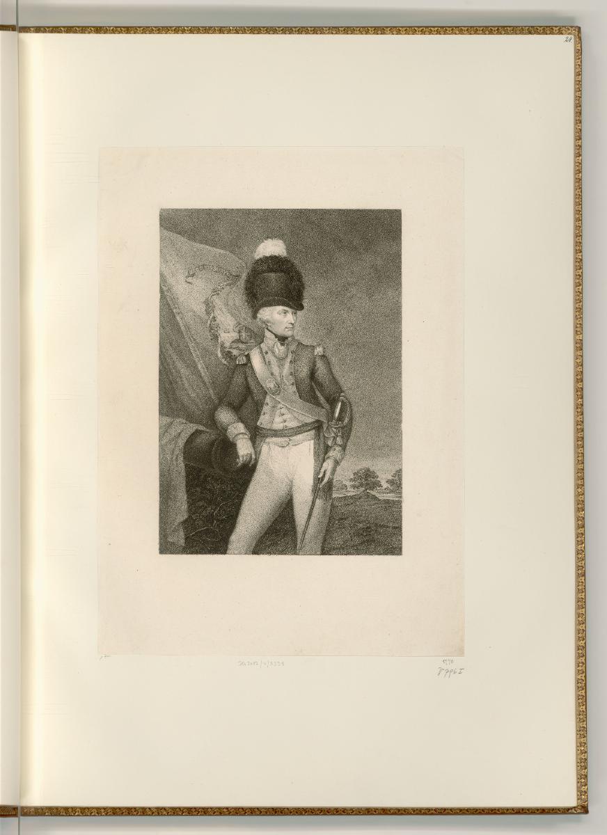 Francesco Bartolozzi vol. 20, Lieutenant Colonel Cox, Inv. Nr.: Italien nach Sektionen I/62, It…